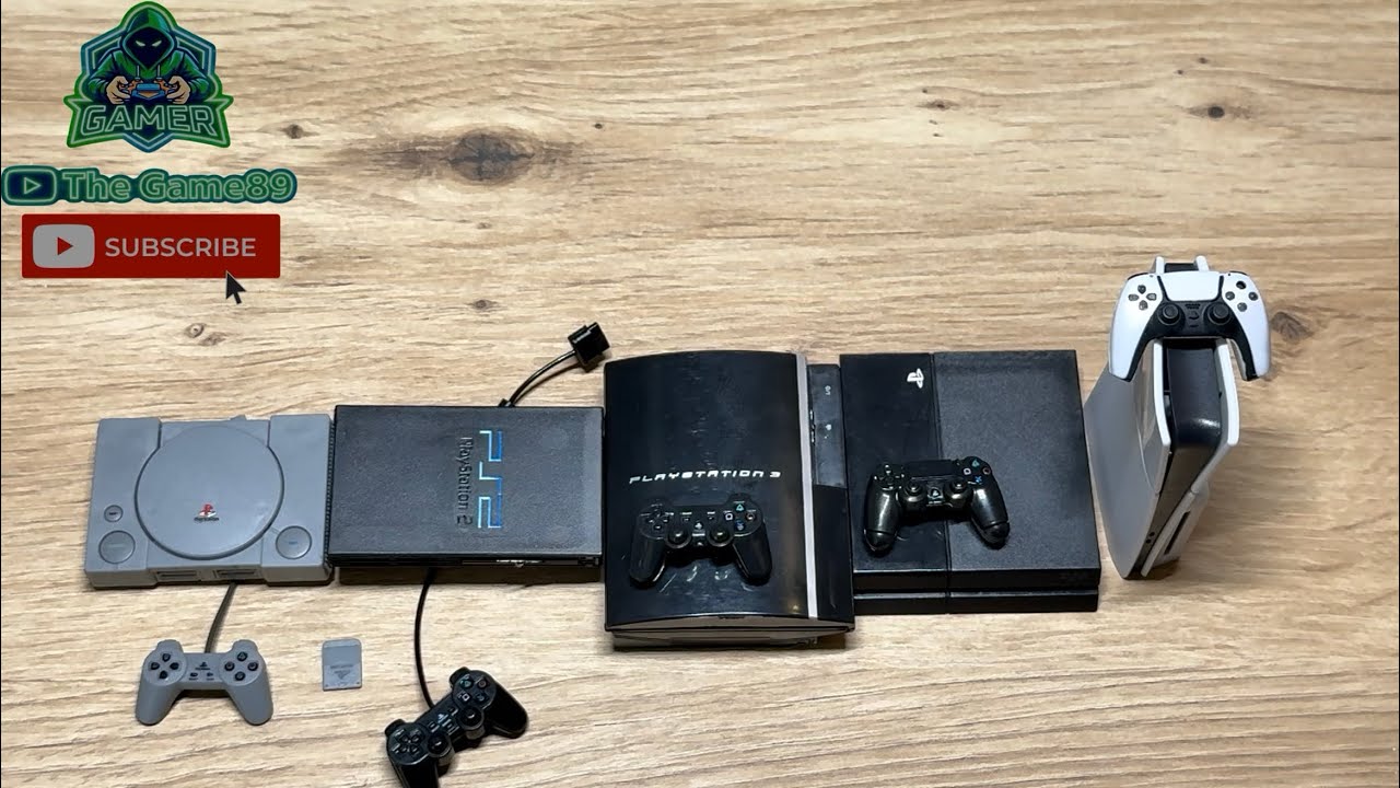 Unboxing PS1-PS2-PS3-PS4-PS5 Mini Console 