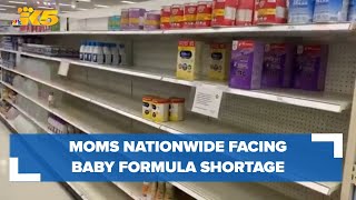 Moms across the country finding baby formula difficult to find
