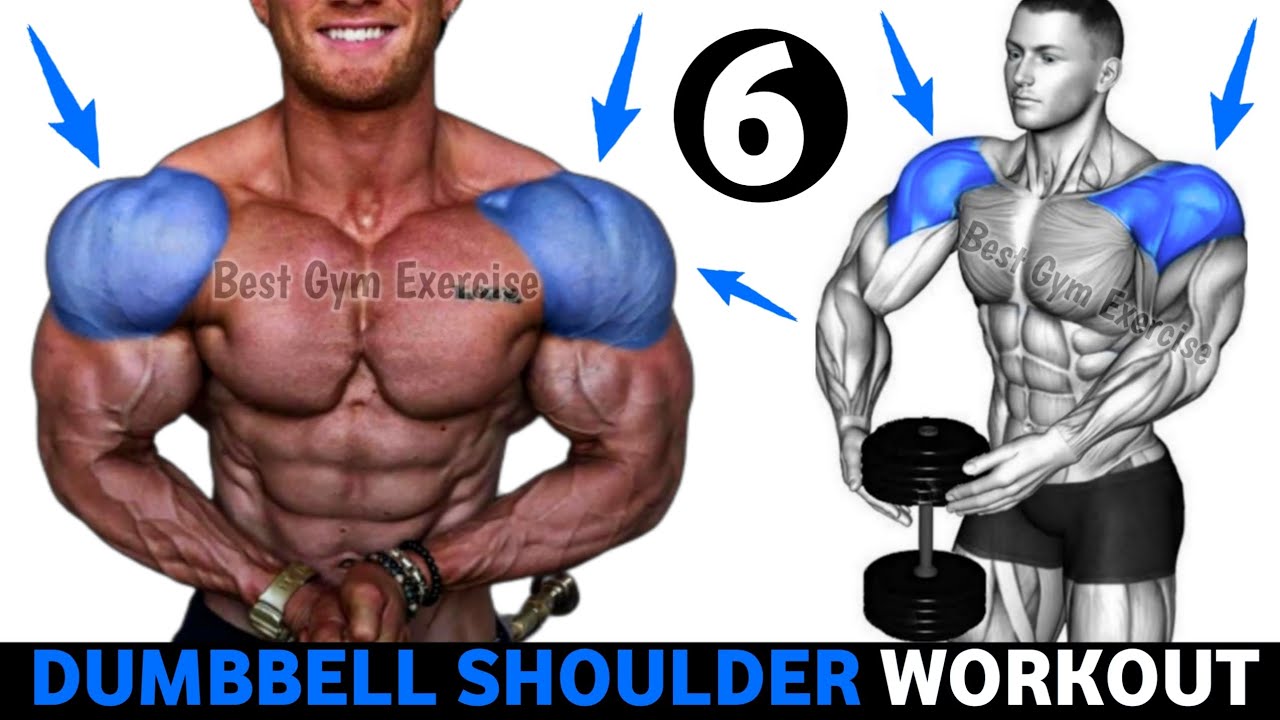 6 Best Shoulder Workout With Dumbbells - YouTube