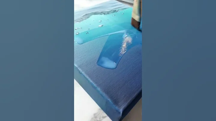 quick varnishing video #shorts #art #artvideos #shortsart