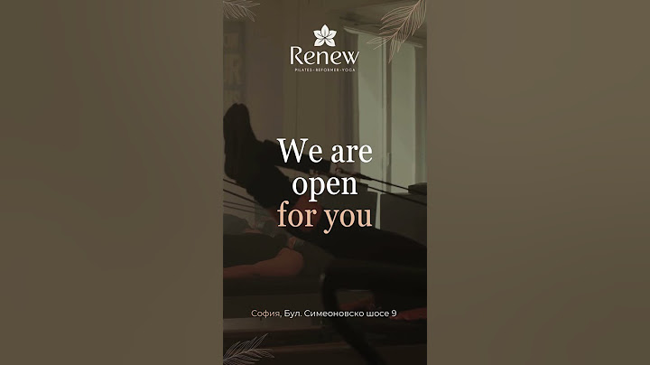 🌿Добре дошли в Renew Pilates Studio!🌿
