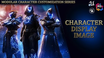 Lyra Modular Character Series - Character Preview UI Material #unrealengine #tutorial