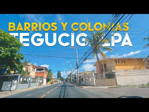 Recorriendo BARRIOS Y COLONIAS en TEGUCIGALPA │ La Pradera y la Col. América