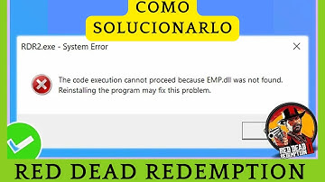 SOLUCION FACIL ERROR RED DEAD REDEMPTION no inicia