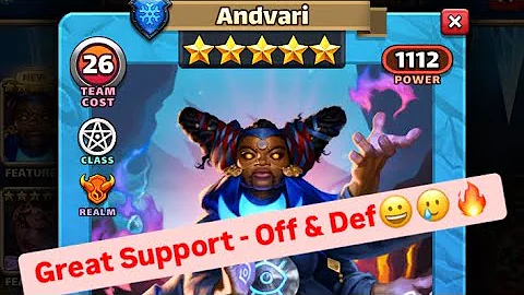 Empires & Puzzles Hero Analysis : 🧊 Andvari