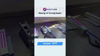 UV LED curing system tailored for MPS EF 330