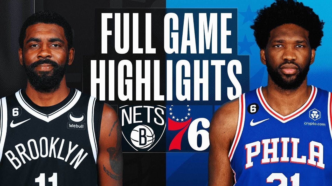 Philadelphia 76ers vs. Brooklyn Nets Full Game Highlights | Jan 25 | 2022  NBA Season - YouTube