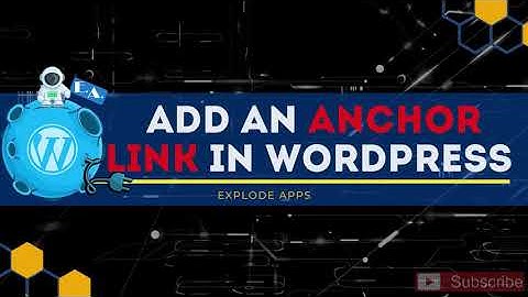 How to Add an Anchor Link (Table of Content) In WordPress
