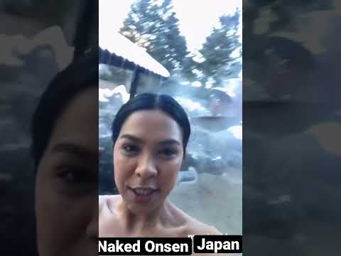 Naked Onsen in Japan!! Japanese Hot Spring Nude