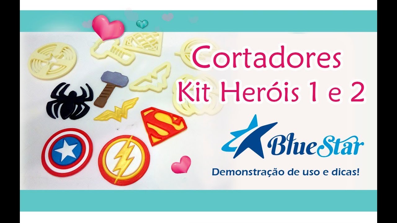 Cortadores de heróis BlueStar -  Demonstração de uso Ester Paixão