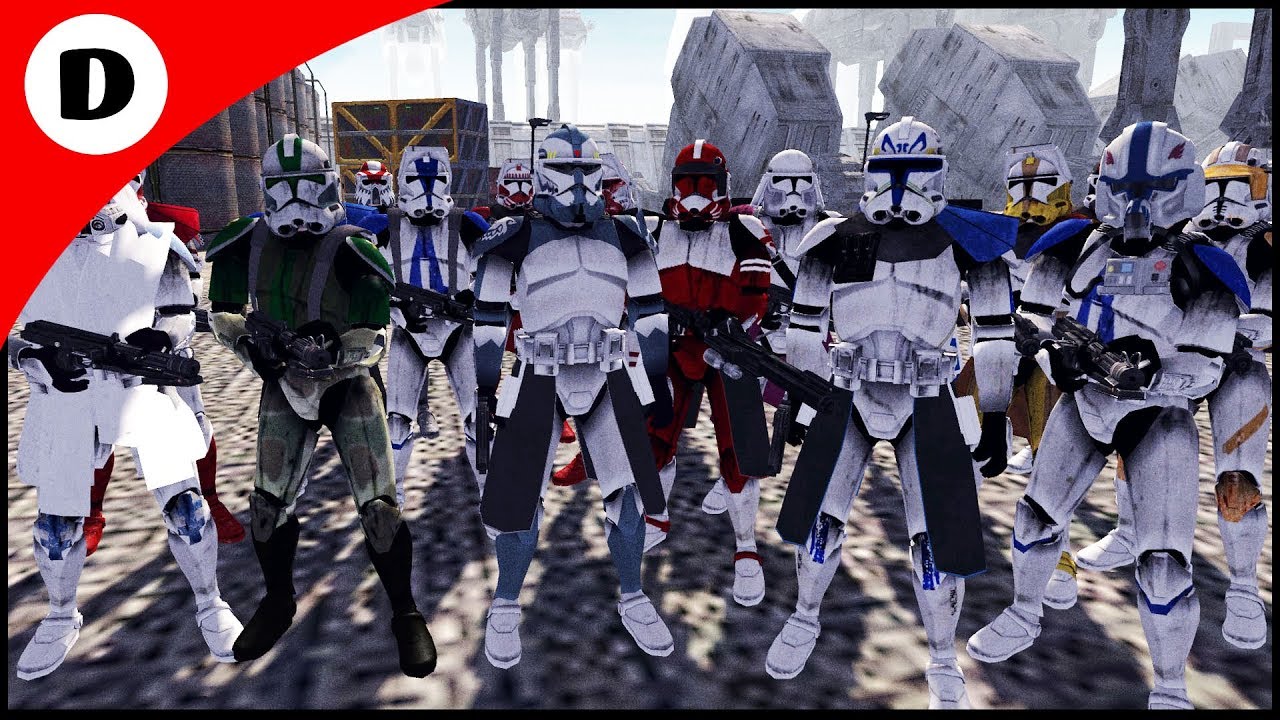 all clone trooper commanders