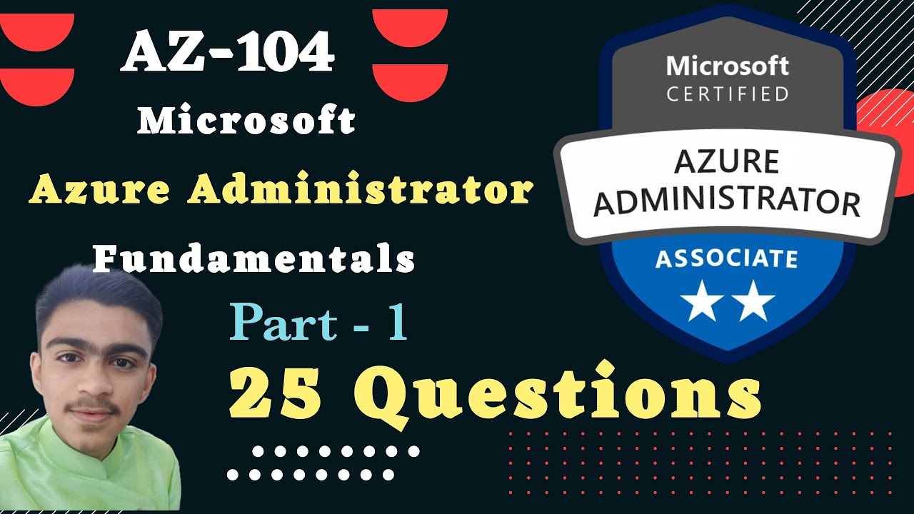 Microsoft Azure Administrator az104 practise questions real exam dumps