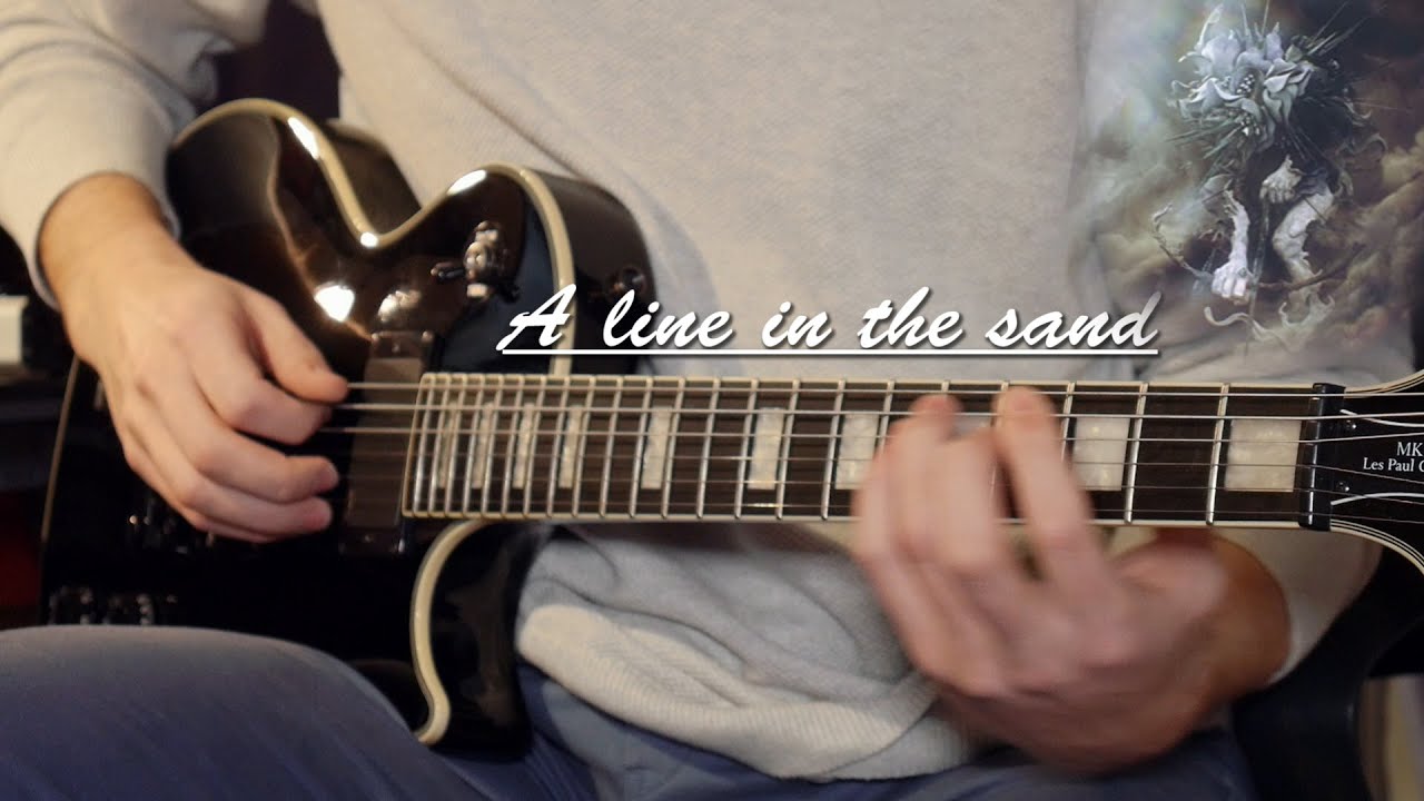 Linkin Park -A line in the sand - Guitar Cover HD (w. Solo)