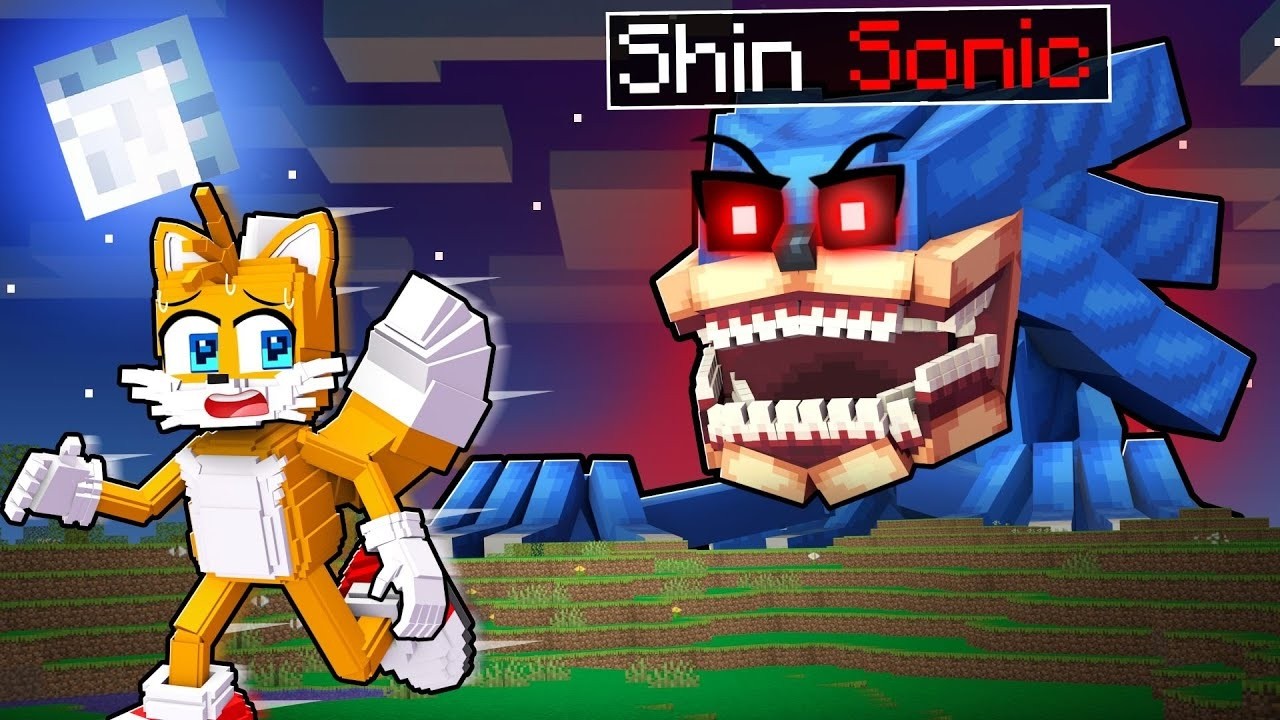 SONIC PRANK TAILS en SONIC TAPES sur Minecraft !