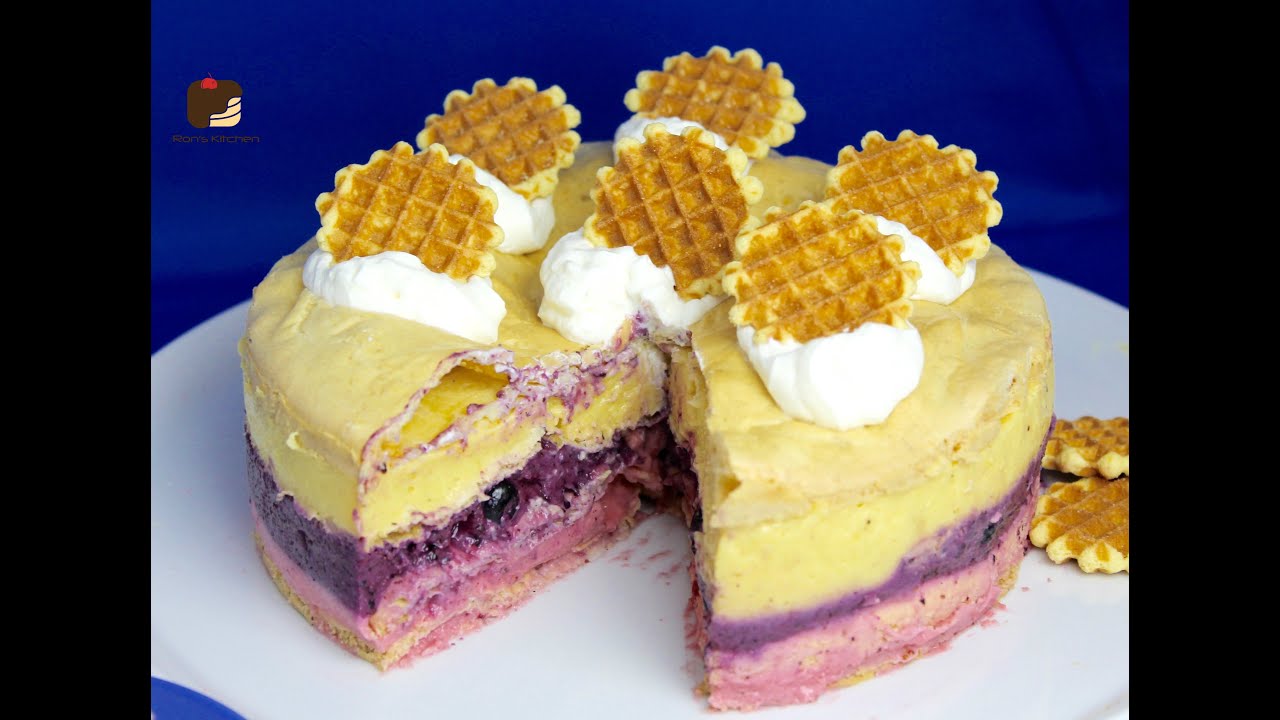 FRUCHTCREME Torte aus Brandteig fruity choux pastry cake - YouTube