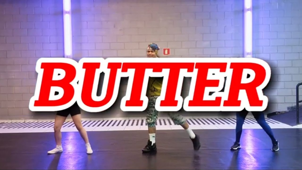 BUTTER BTS HENRIQUE MIYAMOTO ZUMBA COREO. YouTube