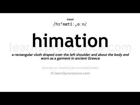 Video: Co znamená himation?