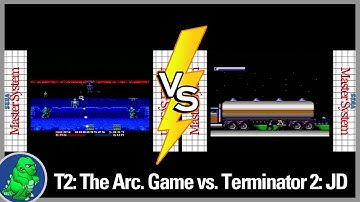 T2: The Arcade Game 🆚 Terminator 2: Judgment Day [EU] & Info | Master System | Keine Emulation