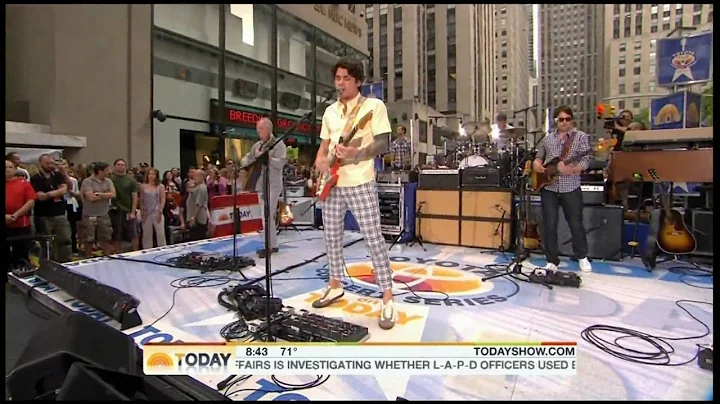 John Mayer - Today Show 1. Waiting on the World to Change [07/23/2010]