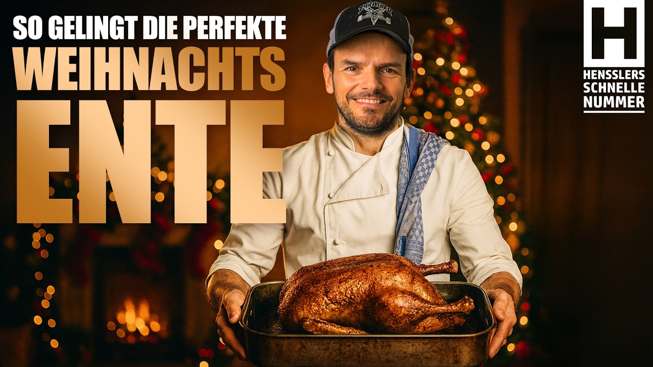 So gelingt die perfekte Weihnachtsente!