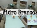 Diy - Como envelopar o tampo de vidro da mesa