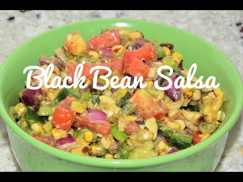 How To Make Black Bean Salsa - Black Bean Corn Salsa