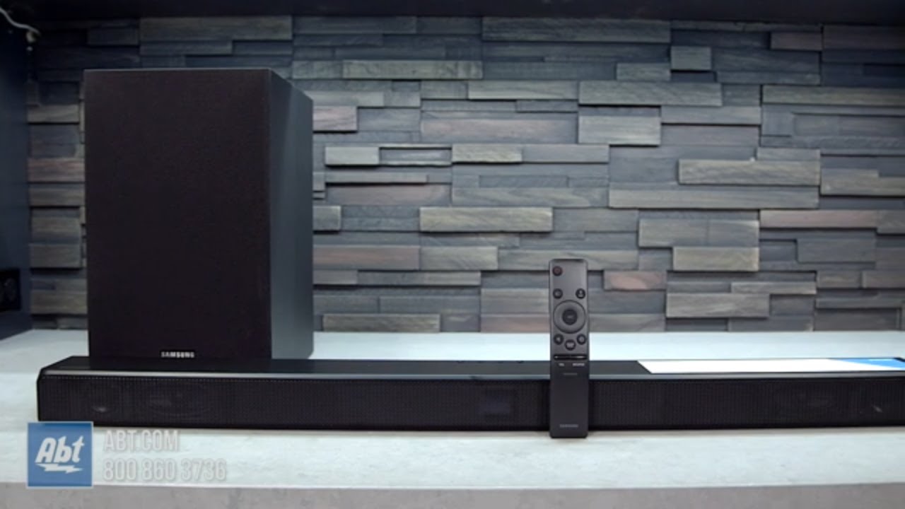 Samsung Soundbar HW-T550 Full Overview With Sound Demo - YouTube