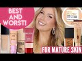 RANKING THE NEWEST FOUNDATIONS | Best And Worst For Mature Skin (Oily AND Dry)