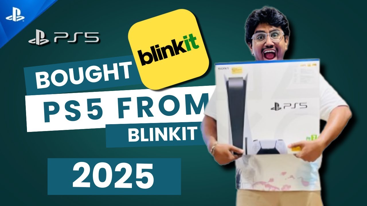 I Got a PS5 in 6 MINUTES!? – Blinkit 2025 Delivery Challenge (Unboxing) 