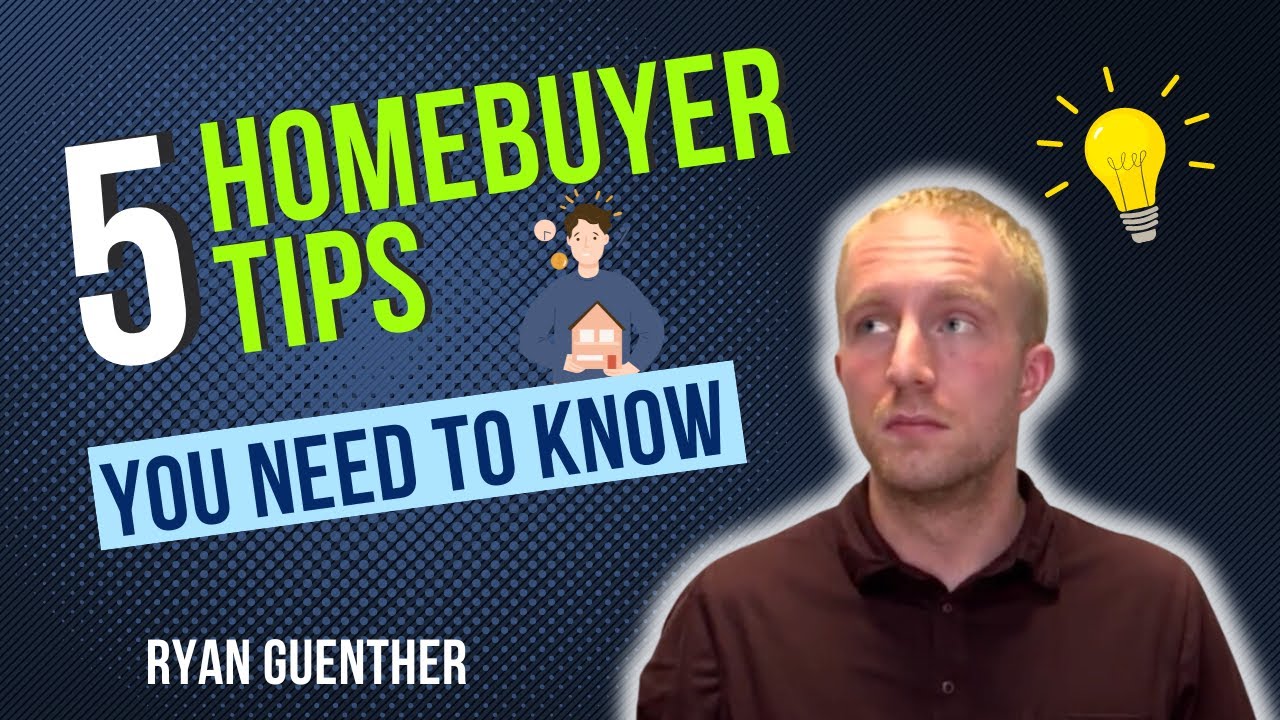 5 Home Buyer Tips You NEED To Know - Watch This BEFORE Shopping