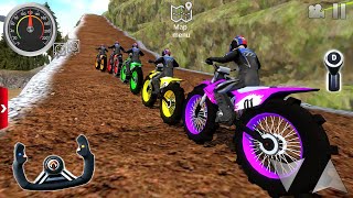 Juegos de Motos  OffRoad Impossible Bike Stunts #3 Motorbike Simulator 2024 Android GamePlay [HD]