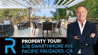 VIDEO TOUR - 638 Swarthmore Ave, Pacific Palisades, Village Bluffs - $3,295,000