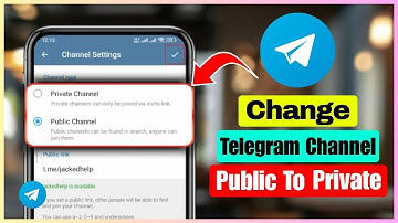 How to Change Telegram Channel From Public to Private