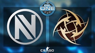 CS:GO - EnVyUs vs. NiP [Cache] - ESL One 2015 Katowice - Semifinal - Map 1