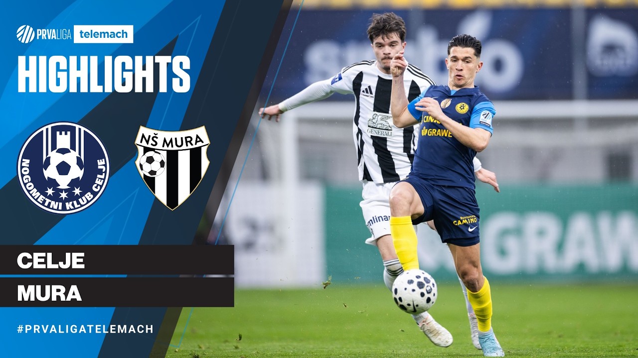 Celje 5-1 Mura | 22. krog 2025/26 #PrvaLigaTelemach