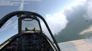 IL2 Cliffs Of Dover - Val Saws a 109 in Half.........With His Plane!...(ATAG Multiplayer Server)