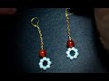 Drop Earring / How to make Beaded Earring / Jewelry Making for Beginners