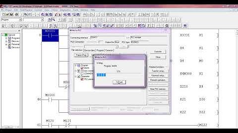 Mitsubishi Fx2N PLC Downloading Method