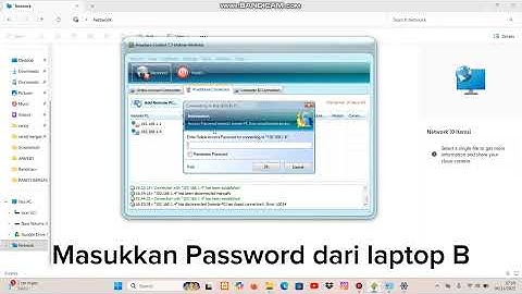 Praktikum file sharing dan delete file menggunakan anyplace kontrol