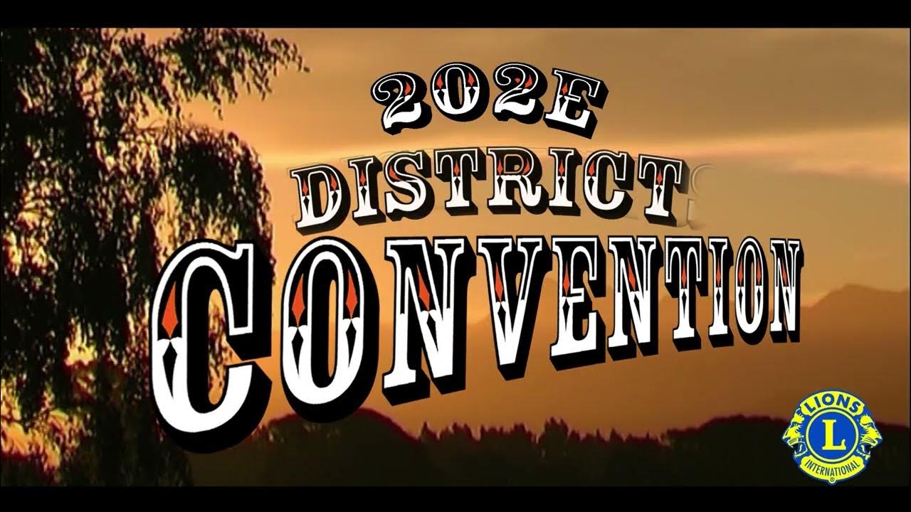 Lions District Convention 2024 YouTube