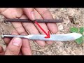 How to make knife using nail