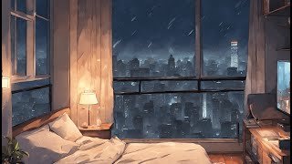🌃🌧️ raining night in seoul [lo-fi mix with rain sounds]