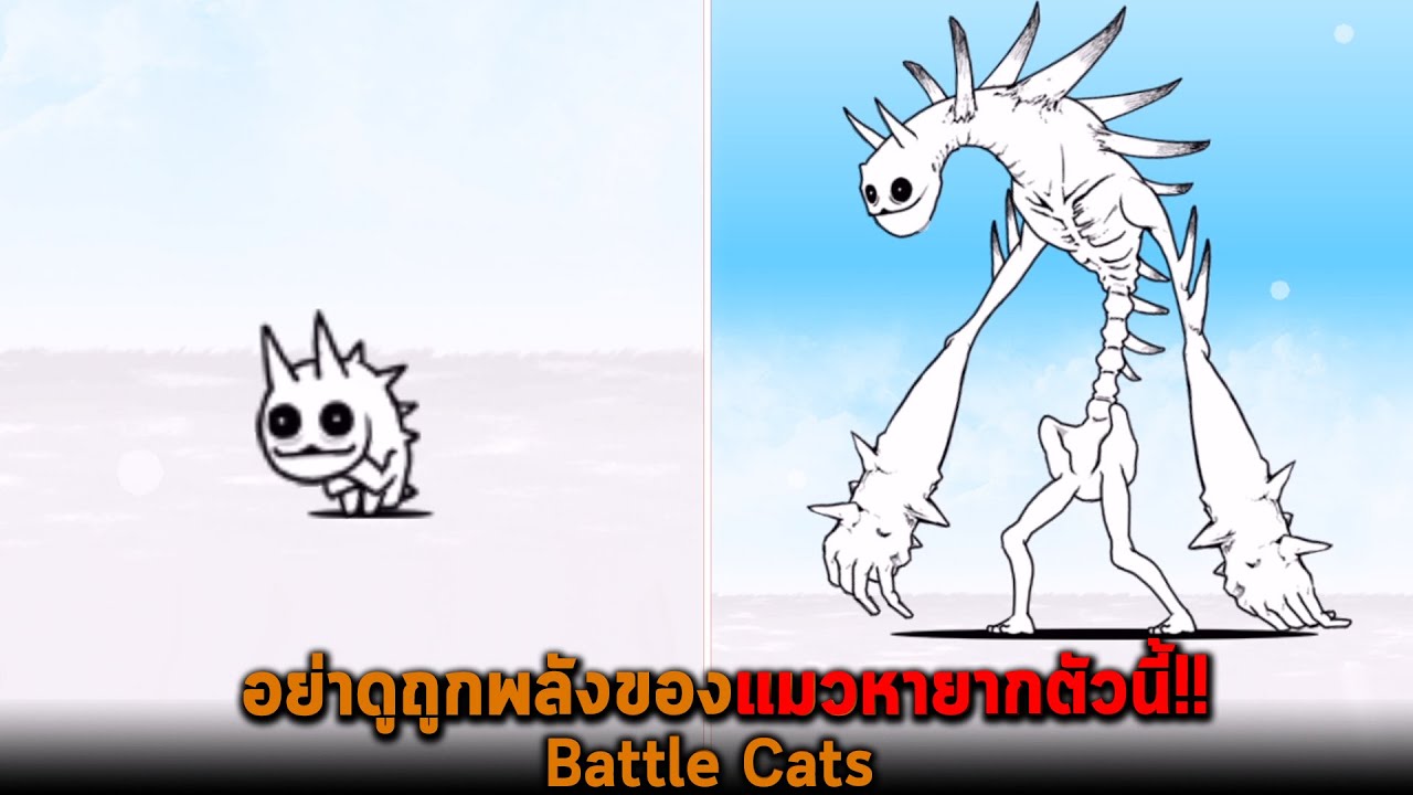 อย่าดูถูกพลังของแมวหายากตัวนี้ Battle Cats
