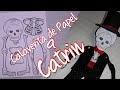 Como vestir de catrín una calaverita de papel