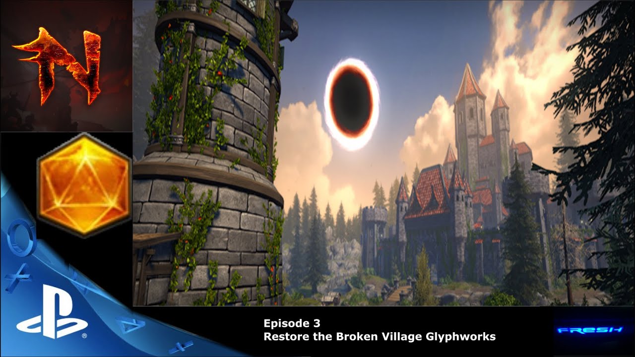 Neverwinter Mod 18 - Infernal Descent - Vallenhas Quest 3 Restore the Broken Village Glyphworks(n/c)