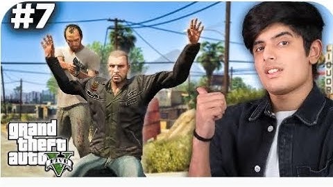 TREVOR KILLED DRUG DEALER JOHNNY K (HINDI DUBBED) | GTA 5 GAMEPLAYPART 7