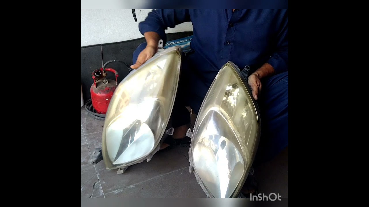 Affan Lights vitz light clean and buff contact Number 03165887485