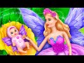 Barbie Mariposa y su Bebé / 11 Trucos y Manualidades para Muñecas Bebés