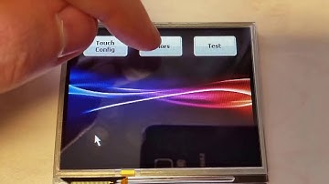 3.5" TFT + Segger emWin + STM32F429 + PCAP | 320x240 | Interface: DPI