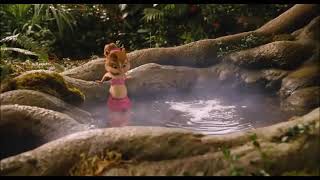 Alvin ve Sincaplar 3 Eğlence adası - Brittany ve Alvin sahnesi Resimi